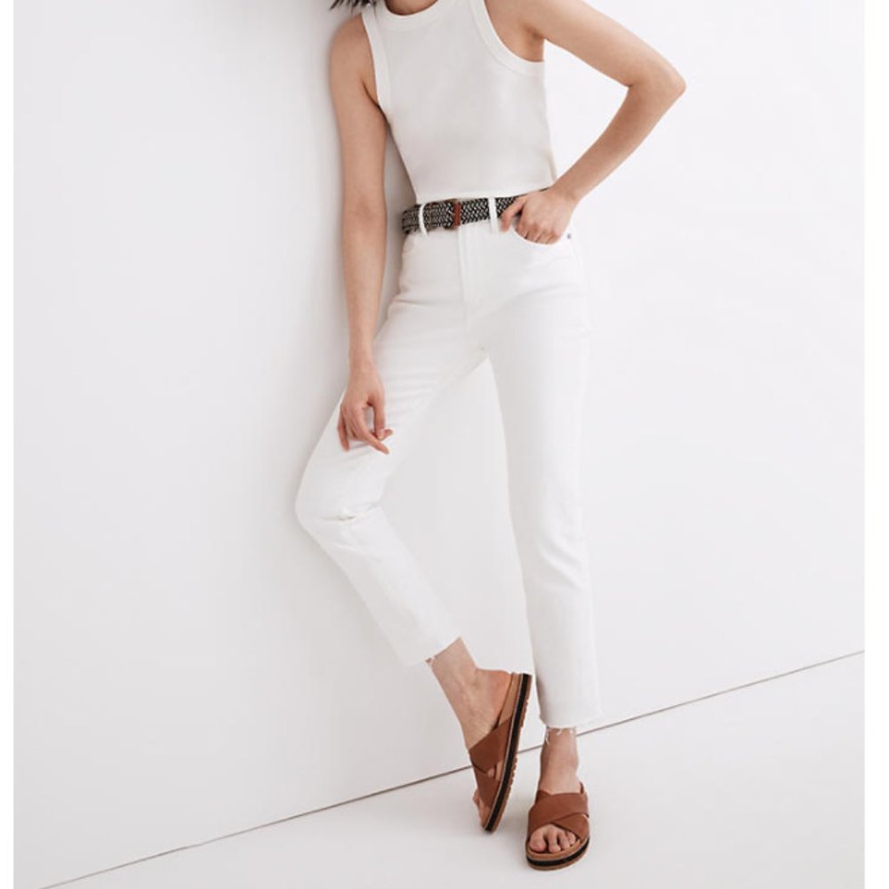 MADEWELL - The Perfect Vintage Jean in Tile White